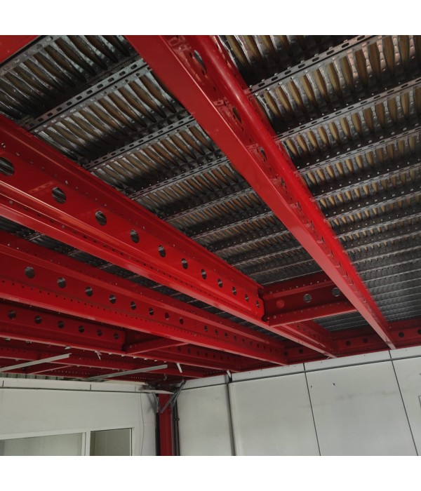 Mezzanine 23m² plateforme de stockage...