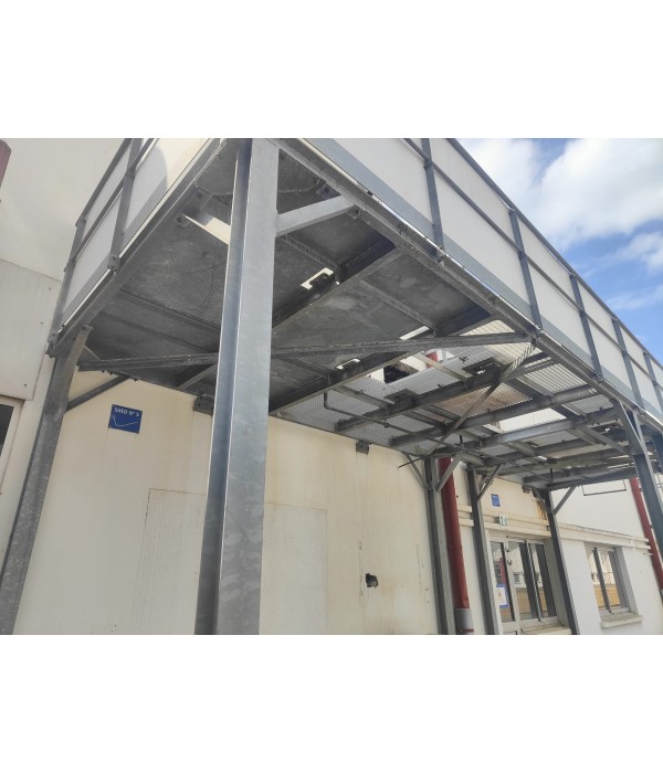 Mezzanine en acier galvanisé 9mx2.7m