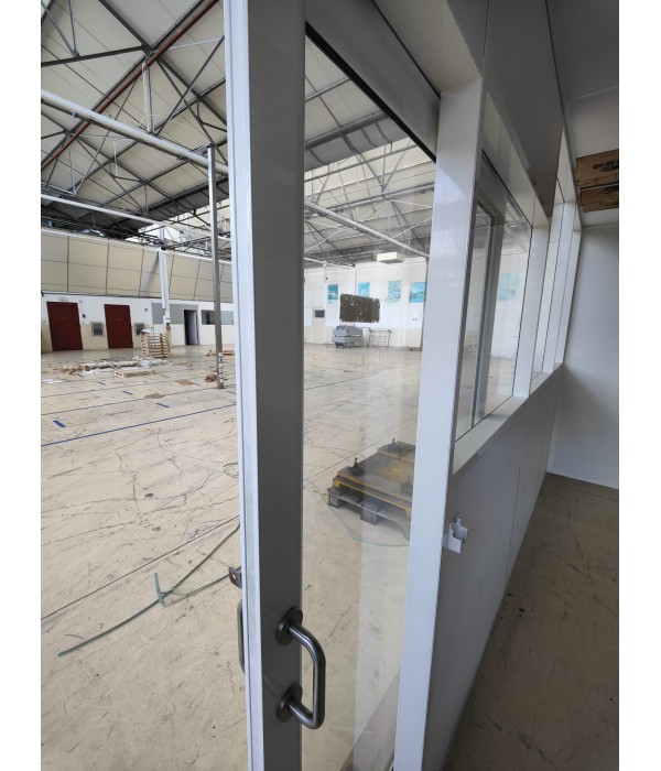 120x203 Porte coulissante aluminium SV