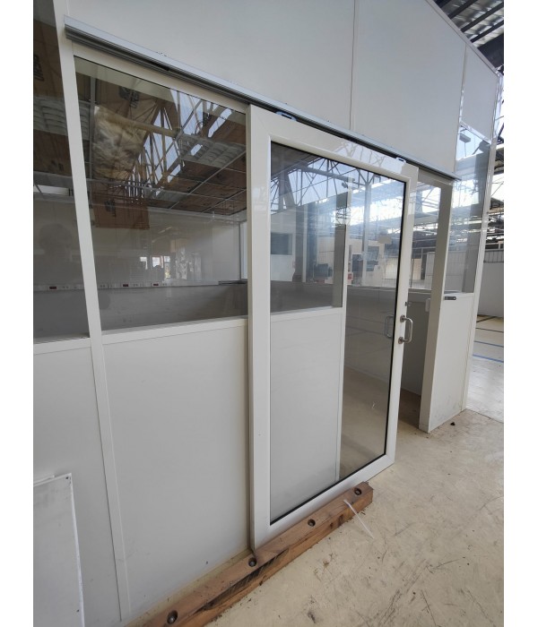120x203 Porte coulissante aluminium SV
