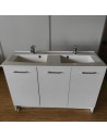 Meuble + double vasque SdB