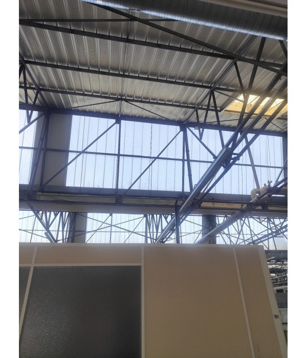 Bardage Polycarbonate 40mm emboitable
