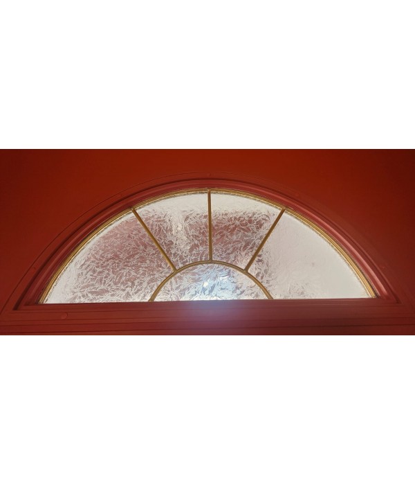 98.5x219.5 Porte d'entrée bois massif