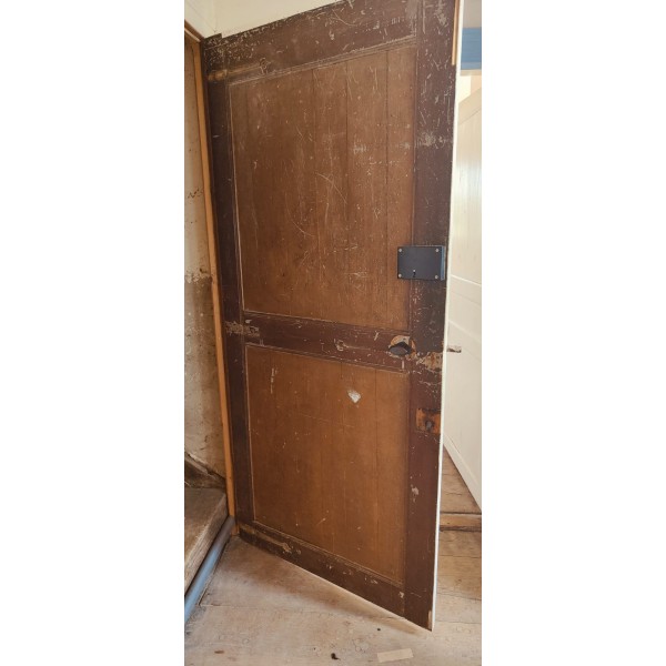 91x196 Porte bois ancienne