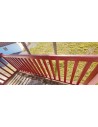 Balcon bois massif