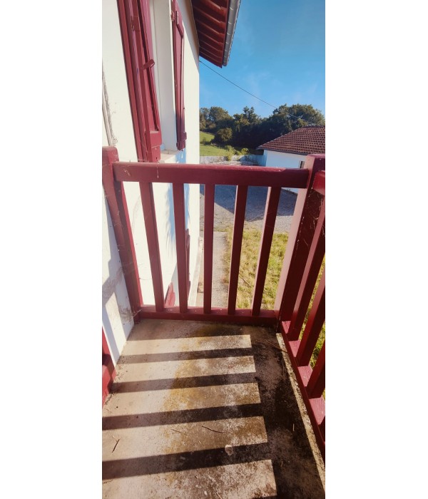 380 x 100 Balcon bois massif