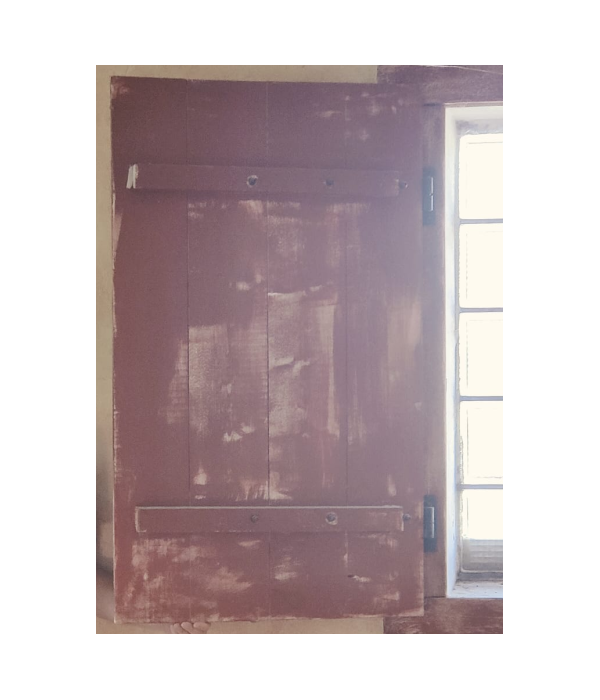 71.4x120 Volet bois intérieur