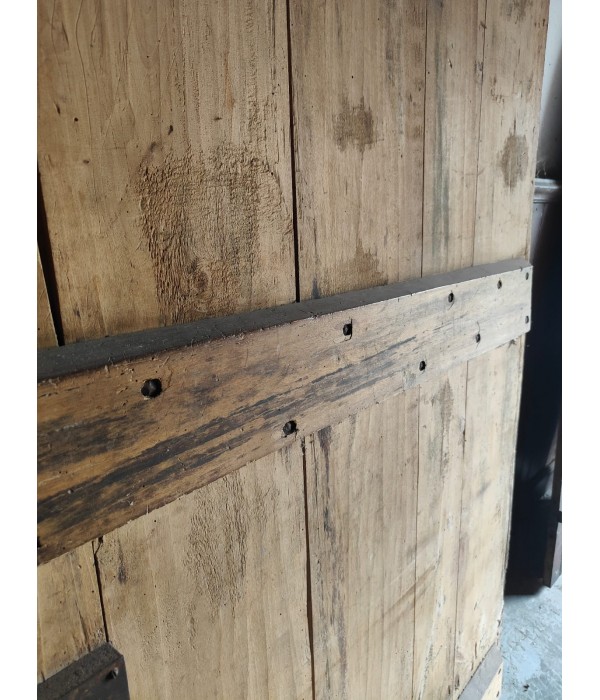 104x194 porte ancienne bois massif 