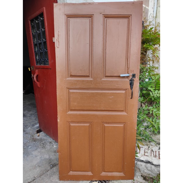 87x193 Porte ancienne bois...