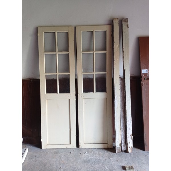 120 x 209 porte double semi...