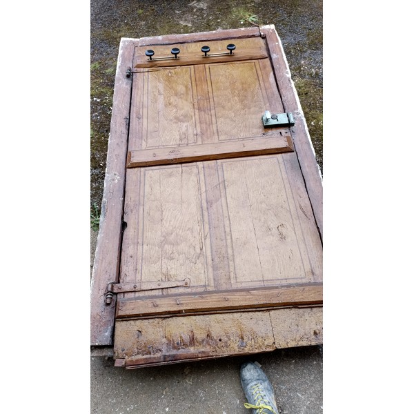 92x202 Porte ancienne bois...