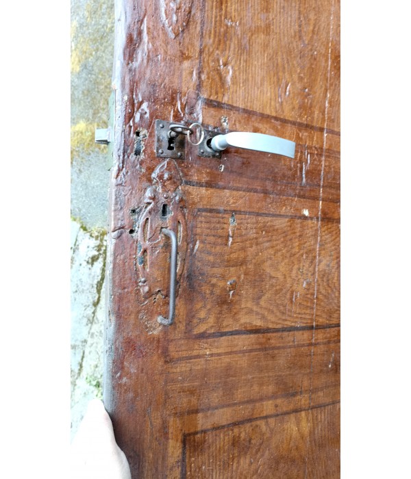 92x202 Porte ancienne bois massif