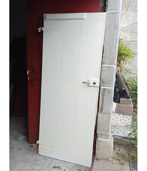 85 x 207 porte bois ancienne
