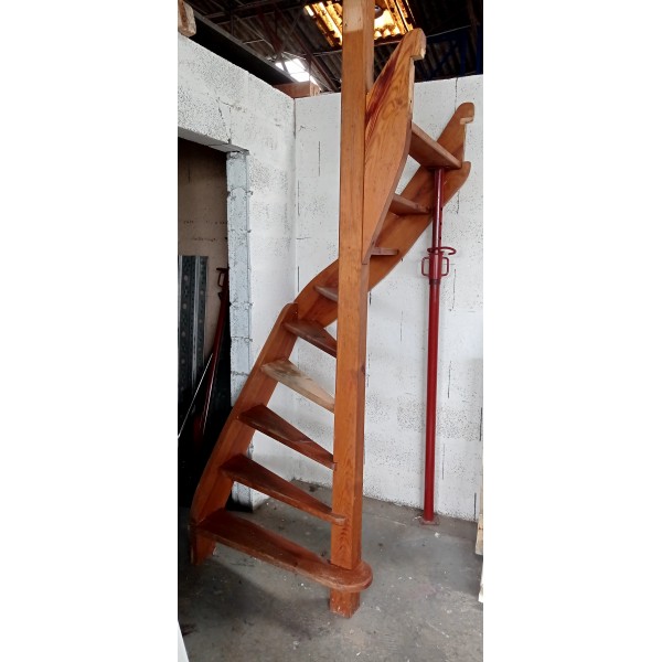 Escalier quart tournant droit 