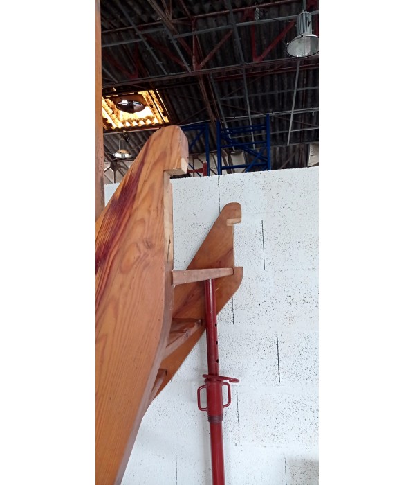 Escalier quart tournant droit 