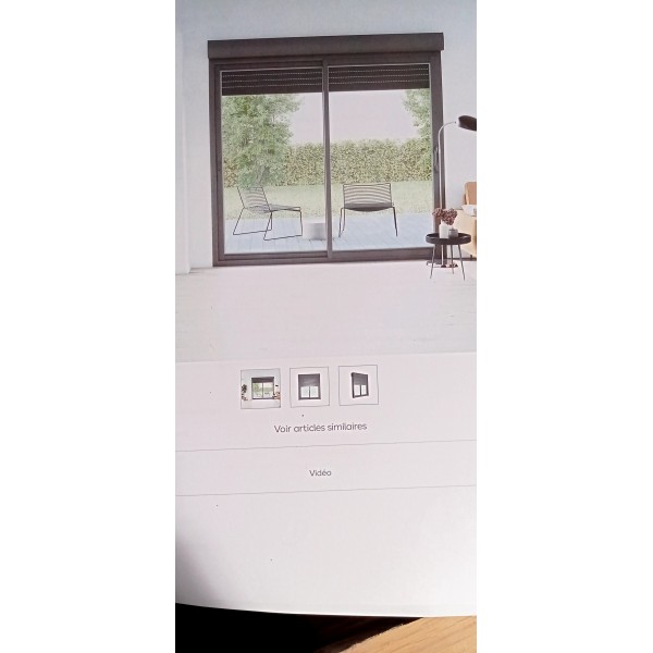 240 x 215 Baie vitrée DV...