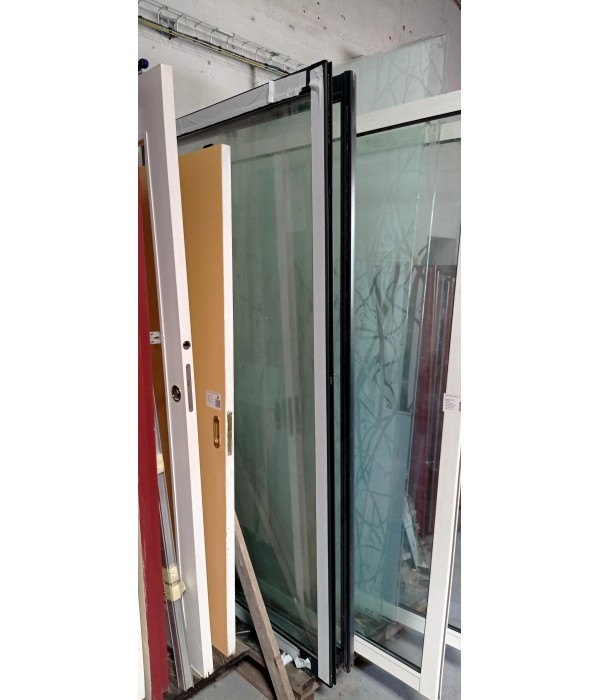 240 x 215 Baie vitrée DV Alu + store...