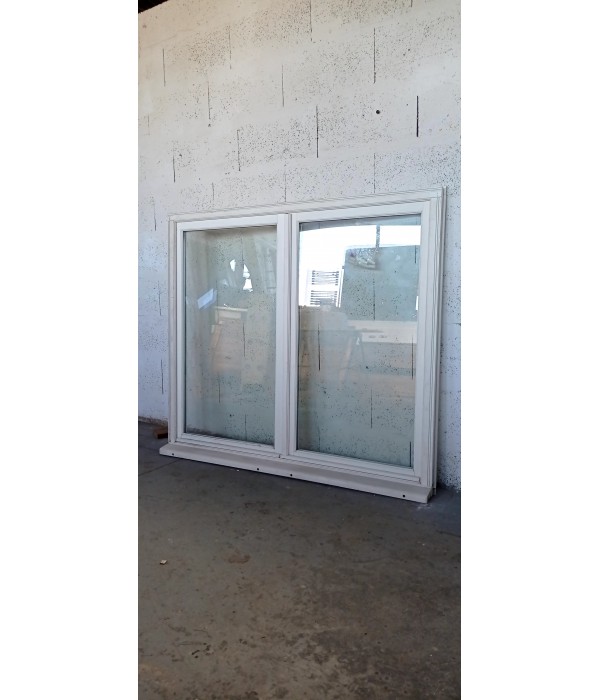 144 x 128 fenêtre bois DV