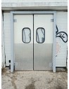 Porte va et vient 2 vantaux 