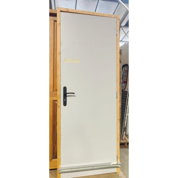 83x204 Bloc porte bois...