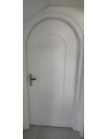 88x201 Porte bois cintrée