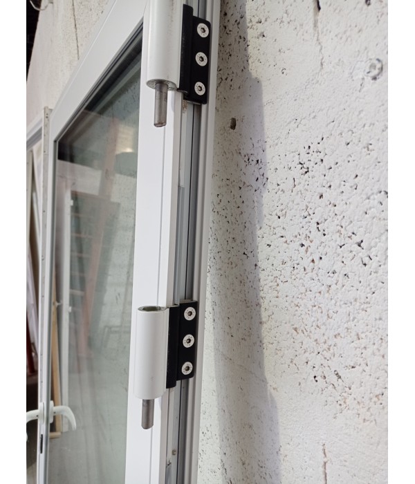 97 x 200 porte extérieure alu vitrée 