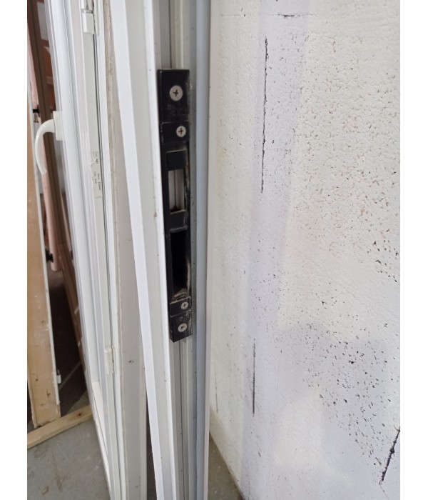 97 x 200 porte extérieure alu vitrée 