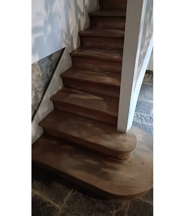 Escalier CHÊNE demi tournant