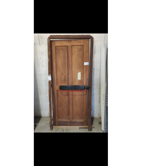 100x218 Porte bois extérieur
