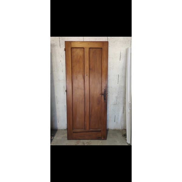 89.5x213.5 porte ext bois...