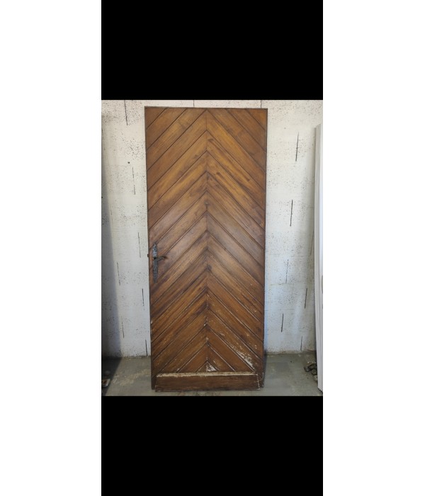 89.5x213.5 porte ext bois massif SANS...