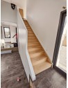 Escalier bois avec  rangements