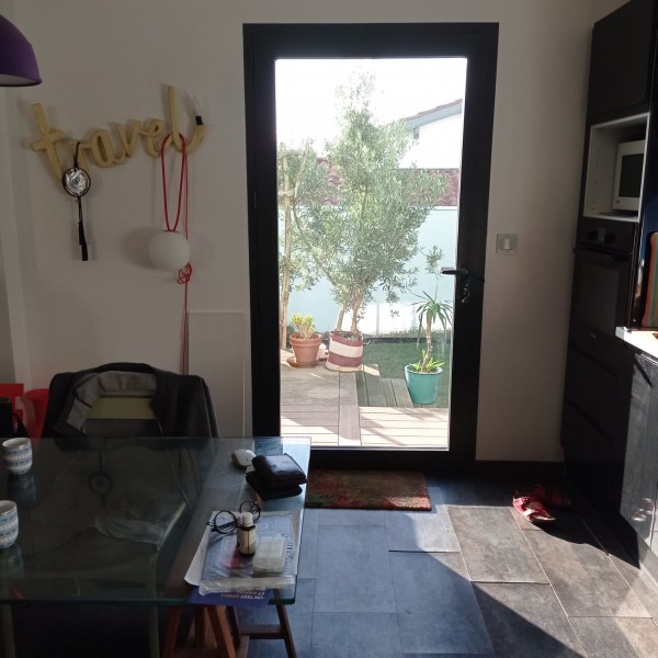 Porte de service alu