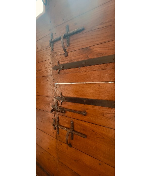 100 x 214 Porte fermière ancienne 