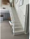 Escalier droit acier