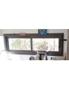 183.5x55.5 Fenêtre coulissante ALU DV 2 vtx