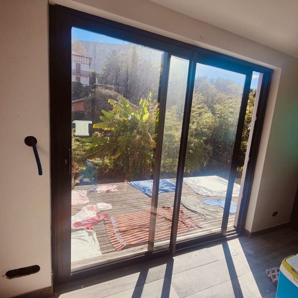 216x208 Baie coulissante...