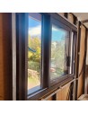 120x95 Fenêtre coulissante ALU DV 2 vtx