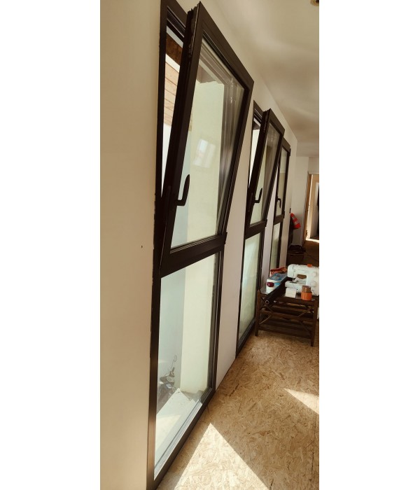 98x218 Fenêtre ALU semi fixe oscillo...