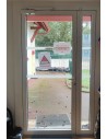 143x230 Porte d'entrée + semi fixe ALU (Année 2021