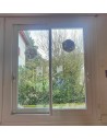 122x142 Fenêtre coulissante ALU 2 vantaux