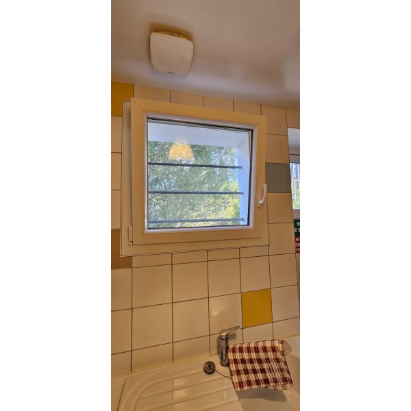 87x84 Fenêtre PVC oscillo...