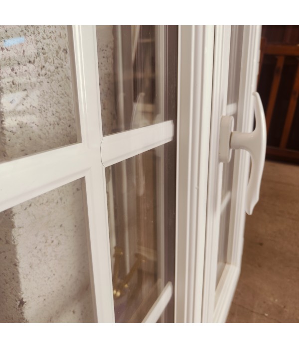 95x136 Fenêtre PVC DV croisillons