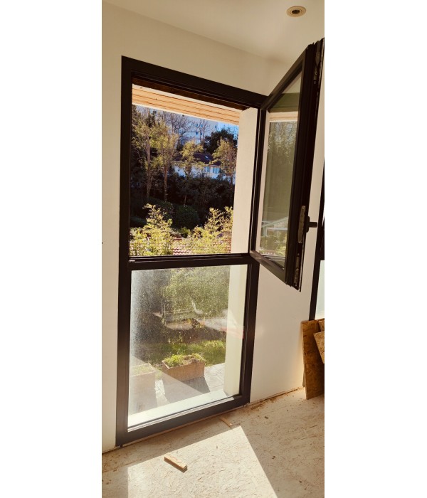 98x218 Fenêtre ALU semi fixe oscillo...