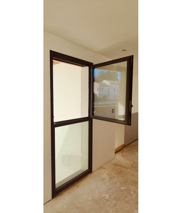 98x218 Fenêtre ALU semi fixe oscillo...