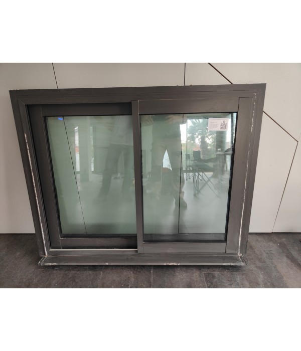 124 x95 Fenêtre coulissante ALU DV 2 vtx