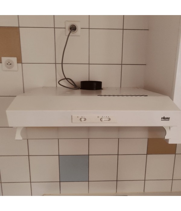 Cuisine équipée (four,plaque,hotte)