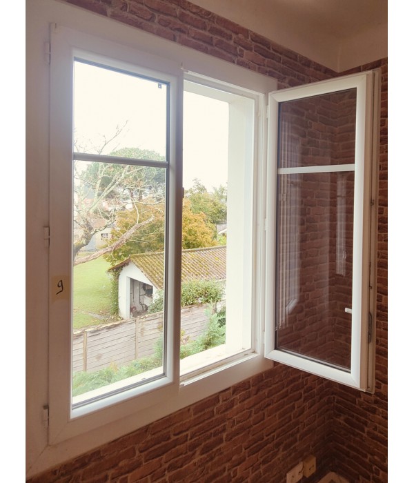 137x130 Fenetre PVC DV LEIHOAK