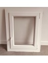 59x75 Fenêtre PVC Oscilo verre flou