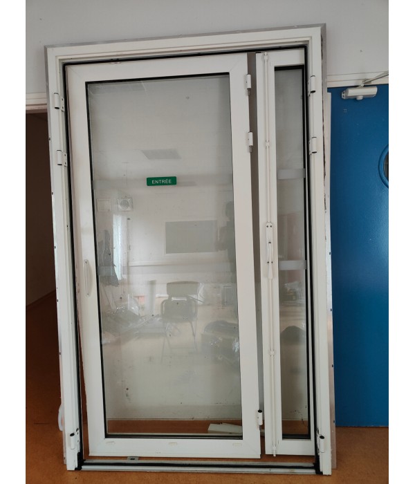 143x230 Porte d'entrée + semi fixe...